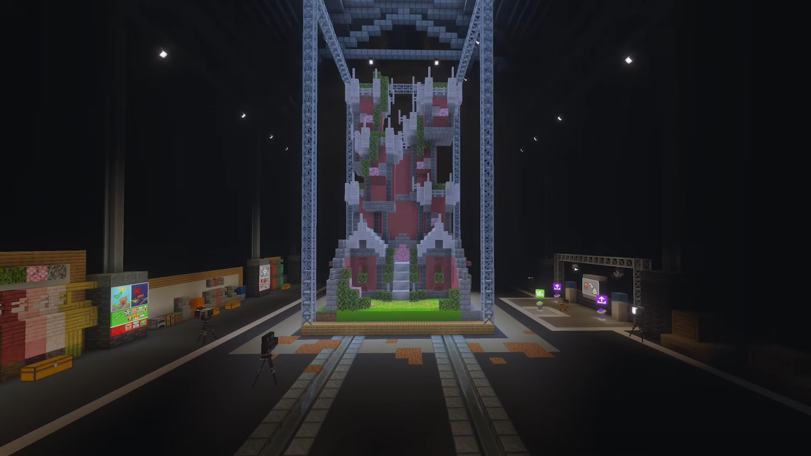 「Minecraft Movie Build Challenge」の審査会場の様子